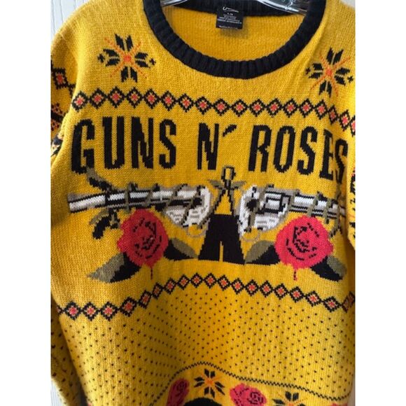 Guns N' Roses Ugly Christmas Sweater Size Large - Picture 4 of 5